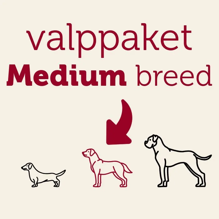 Mera Valppaket Medium Breed valpepakke kalkun ris