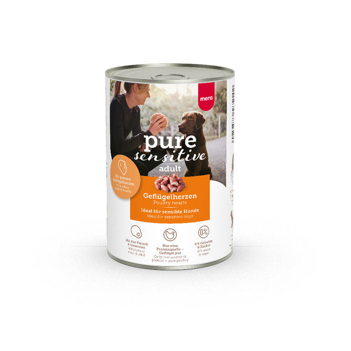 Mera Pure Sensitive kyllinghjerte våtfôr hund kornfri