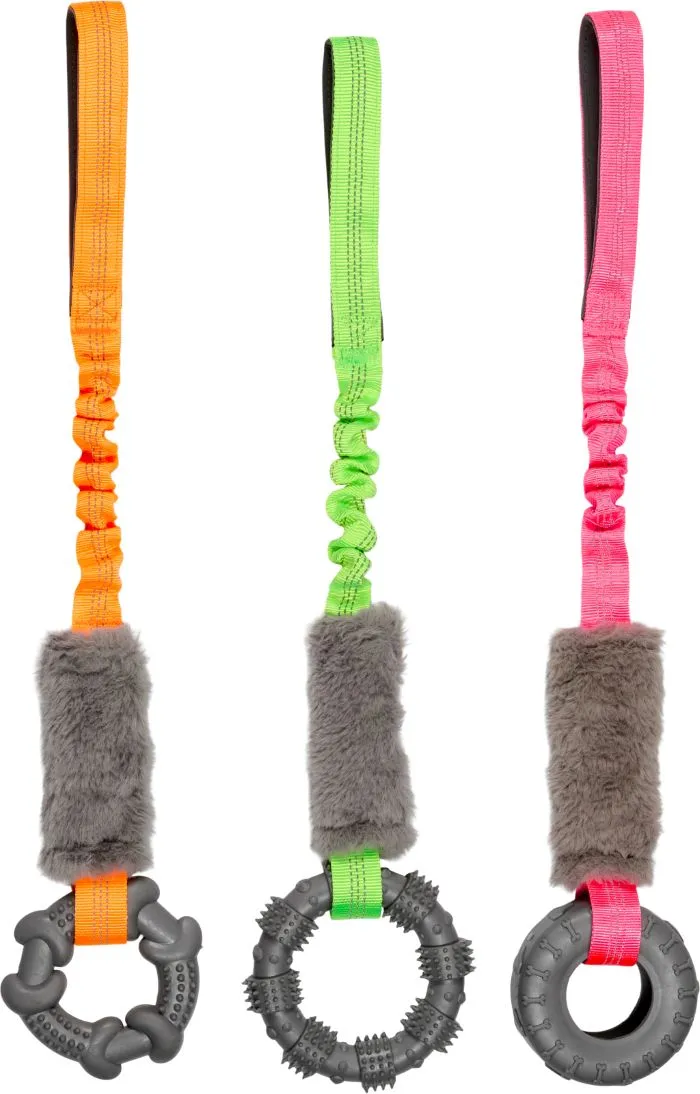 Mera Bungee Tug Toy hundeleke TPR-ring