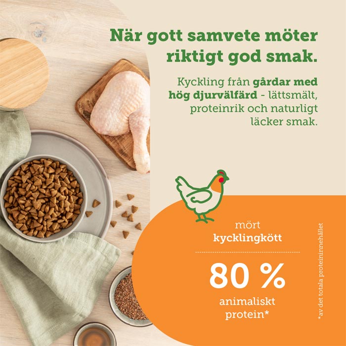 Mera Cats Nature Sterilised tørrfôr katt 400 g kylling