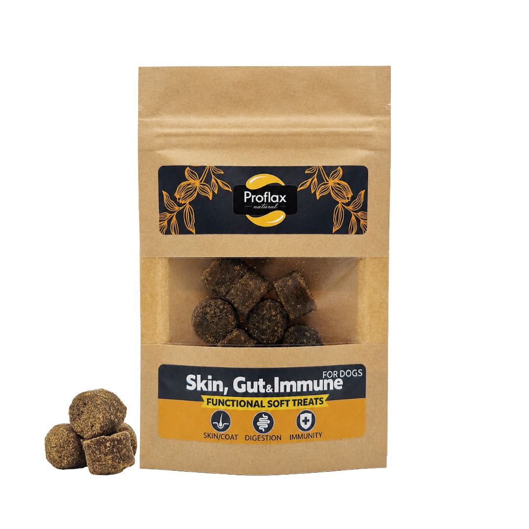 Proflax Skin Gut Immune tyggebiter til hund 120 g hud