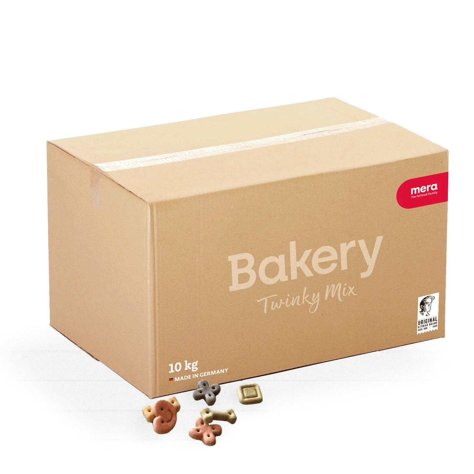 Mera Bakery Twinky Mix hundekjeks 1 kg store biter