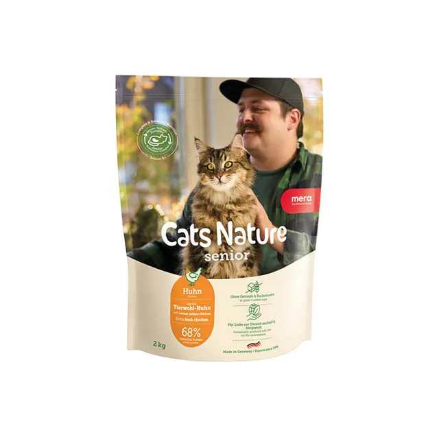 Mera Cats Nature Senior tørrfôr katt 400 g kylling 8+