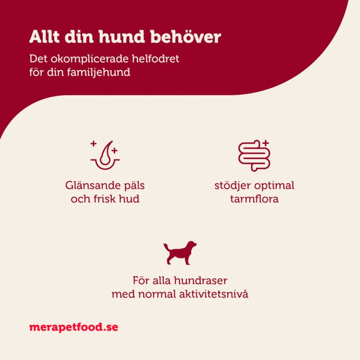 Mera Essential Beef tørrfôr 12,5 kg storfekjøtt