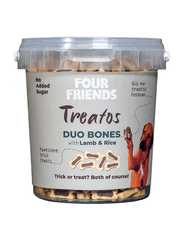 Four Friends Treatos Duo Bones hundegodbit kjeks
