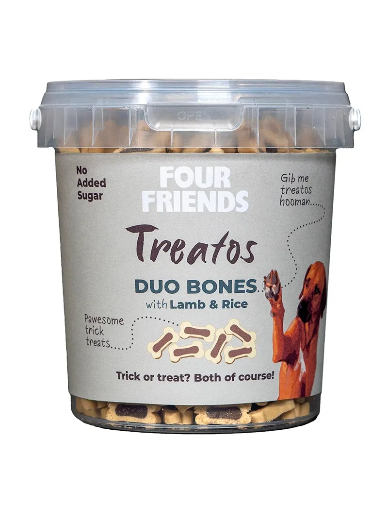 Four Friends Treatos Duo Bones hundegodbit kjeks