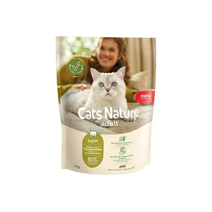 Mera Cats Nature Adult lam kattemat 400 g kornfri