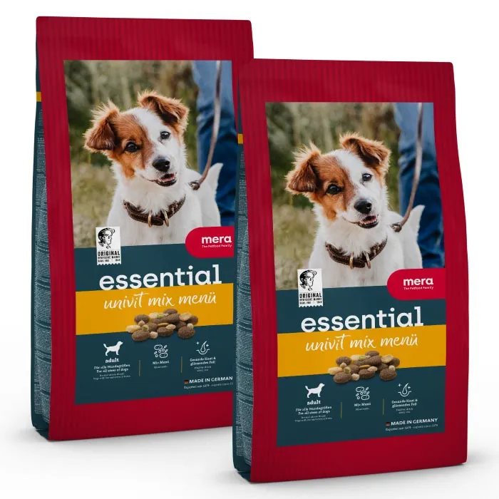 Mera essential Univit tørrfôr hund 2x12,5 kg normal